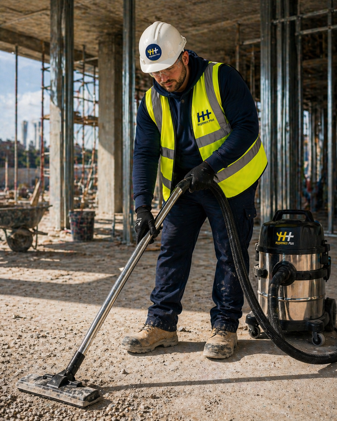 Hygienics Plus team — construction sites